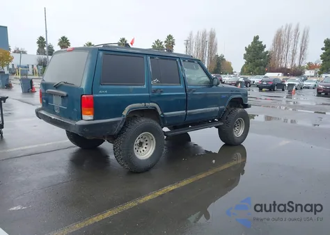 1997 Jeep Cherokee Sport из США, поврежденный, VIN 1J4FJ68S4VL506589